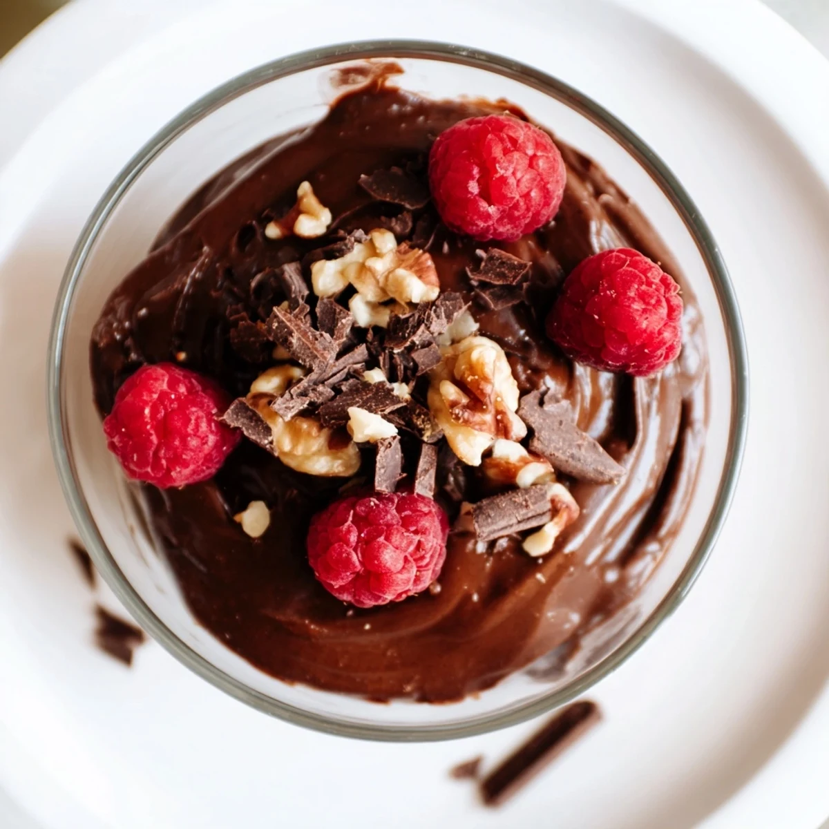 Decadent 5-Minute Chocolate Avocado Mousse, a smooth, dark, and rich dessert, ready to enjoy.
