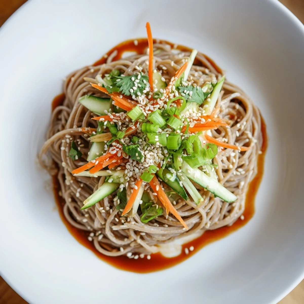 Chilled Noodle Lunch Cups feature vibrant vegetables and a rich sesame sauce, perfect for a cold bite.