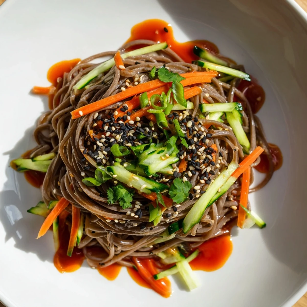 These Chilled Noodle Lunch Cups showcase glistening noodles and colorful veggies, a quick, fresh meal idea.