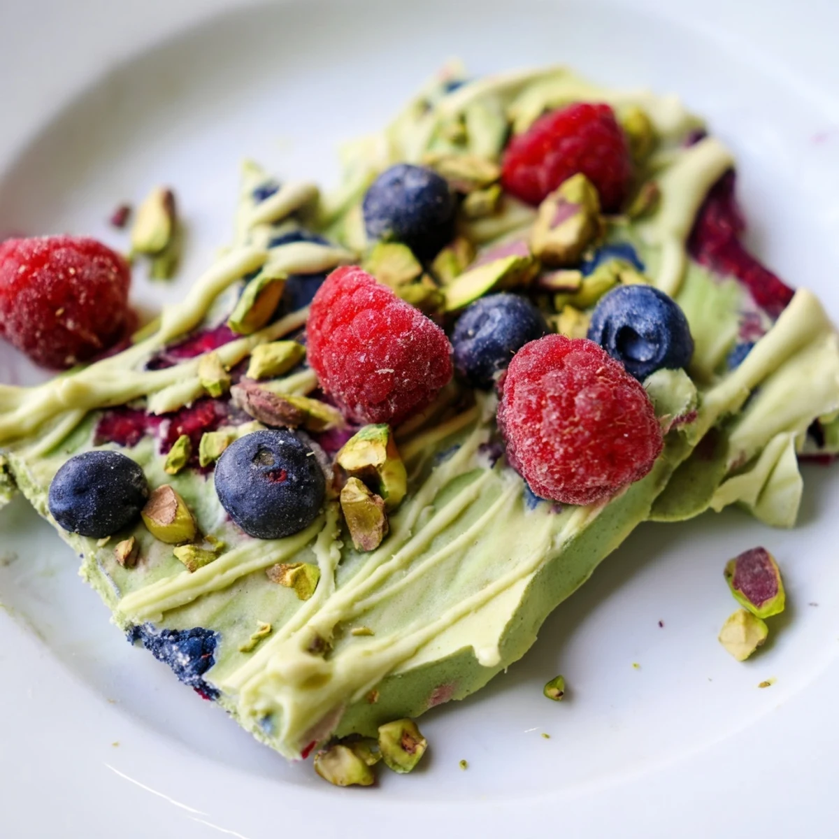 Frozen Yogurt Matcha Swirls