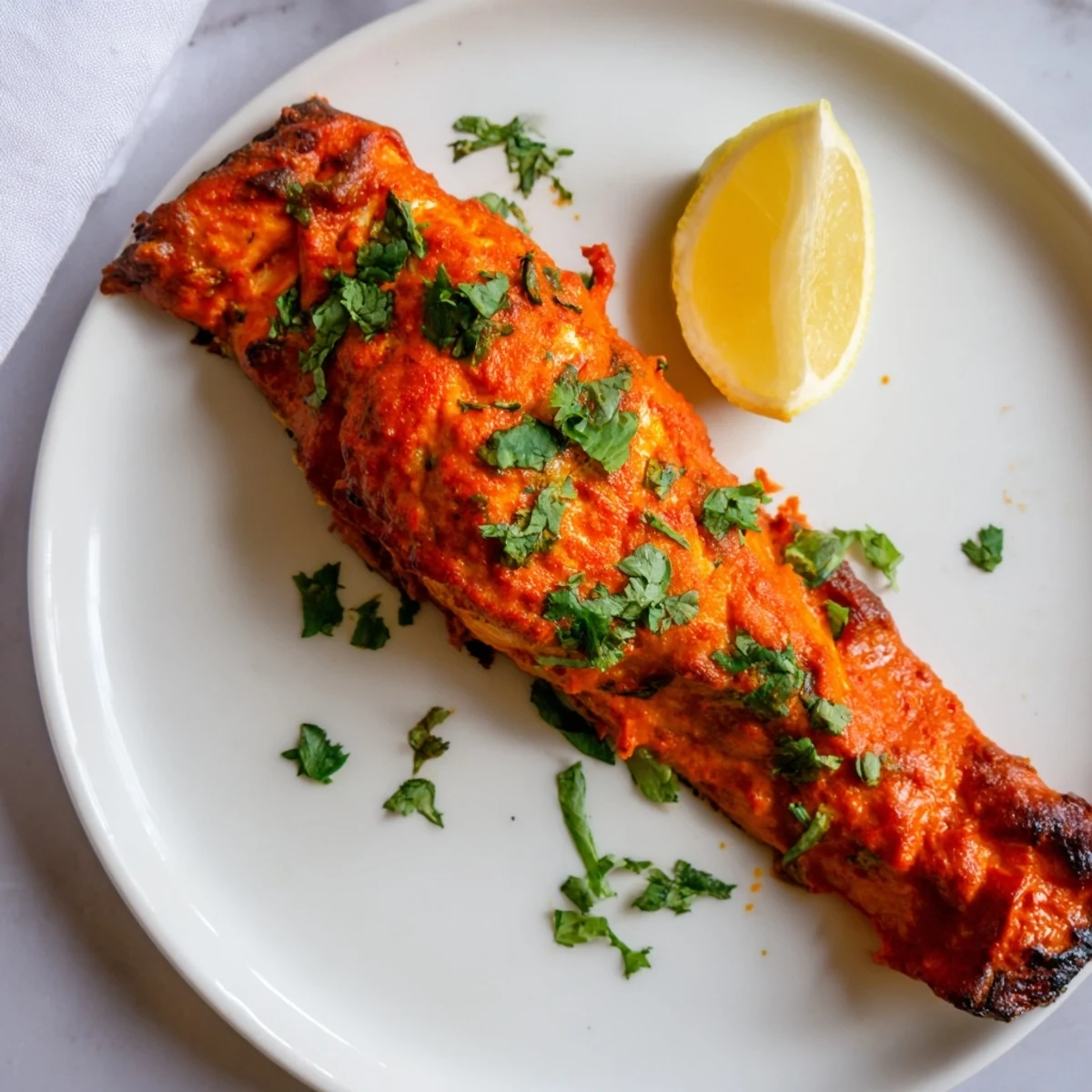Indian Tikka Salmon Delight