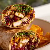 Sweet Chili Tofu Wrap