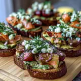 Spring Brunch Avocado Toast