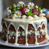 Spring Cake Floral Drip