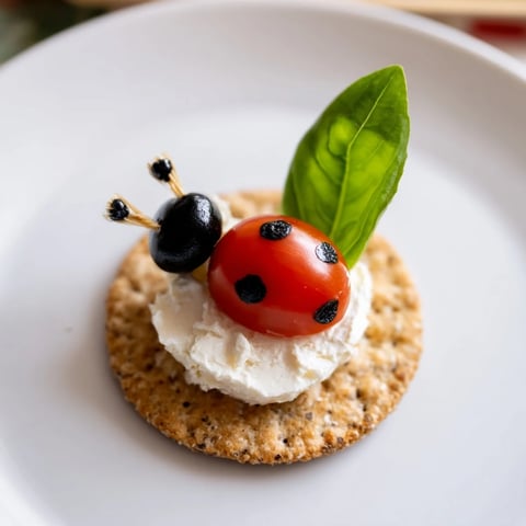Ladybug Love Picnic Finger Foods are adorable, colorful, bite-sized snacks ready for a children's gathering.