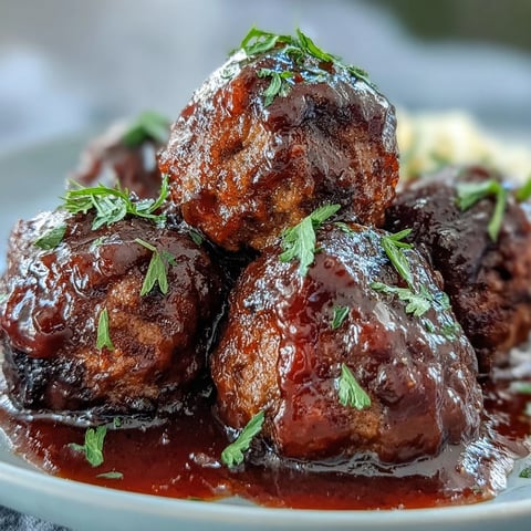 Tender beef meatballs in sticky Grape Jelly and Chili Sauce served from a slow cooker.