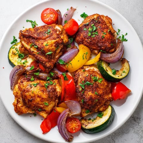 Sheet Pan Chicken Shawarma