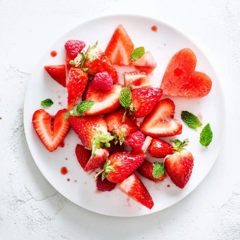 Red Heart Fruit Skewers