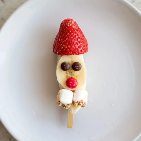 Banana Santa Snack Sticks
