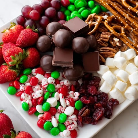 Cozy Mitten Dessert Board