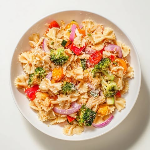 Ditalini with Air-Fried Vegetables #114