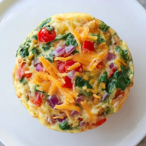 Veggie Egg Muffins Protein