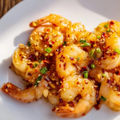 Korean Garlic Butter Shrimp