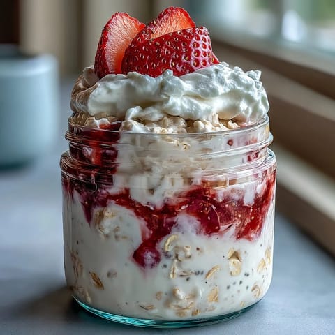 Fluffy Yogurt Overnight Oats