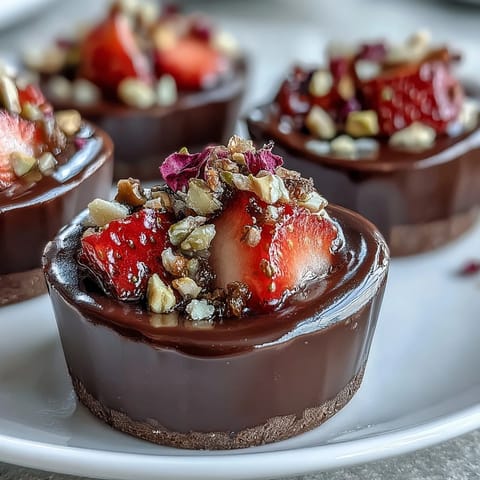 Dubai Chocolate Strawberry Cups
