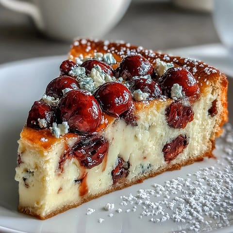 Fresh Cherry Clafoutis with Vanilla